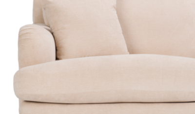 Home Natalie Large Sofa in Soft Linear Home & Garden