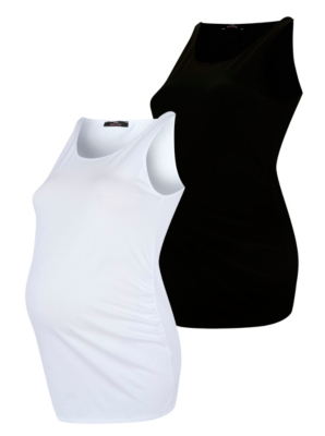 2 Pack Maternity Vests