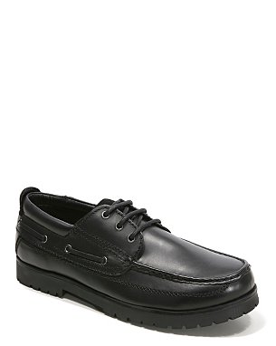 Boys School Leather Shoes â Black | School | George at ASDA