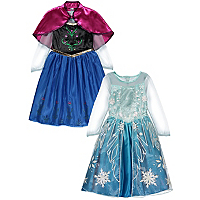 Disney Frozen Anna & Elsa Reversible Fancy Dress Costume | Kids | George at ASDA