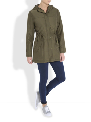 banana republic navy coat