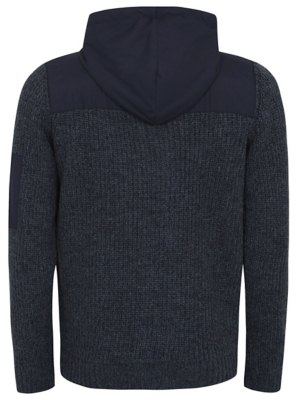 monogram sherpa pullover