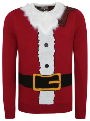 Santa Claus Christmas Jumper | Men | George at ASDA