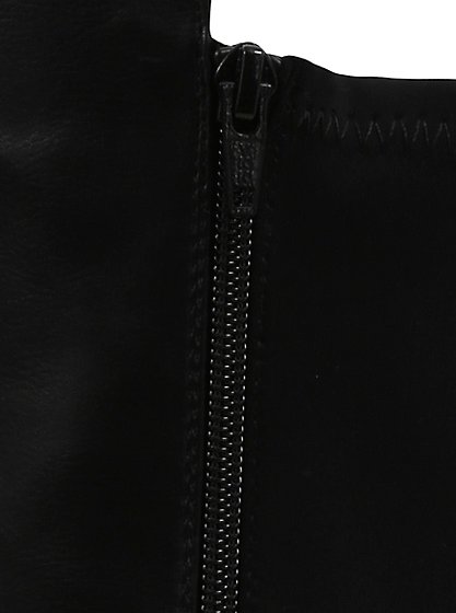 Zip Detail Knee High Boots | Women | George at ASDA