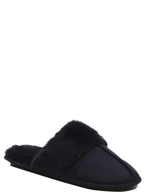 Mule Slippers Grey Mens Slipper Boots Asda Slippers George Asda