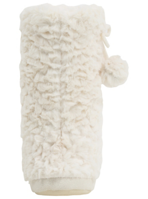 asda slipper boots womens