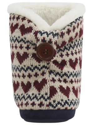 asda slipper boots womens