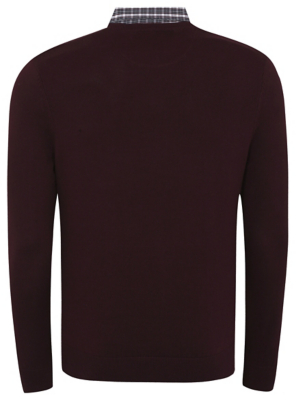 asda mens black jumper