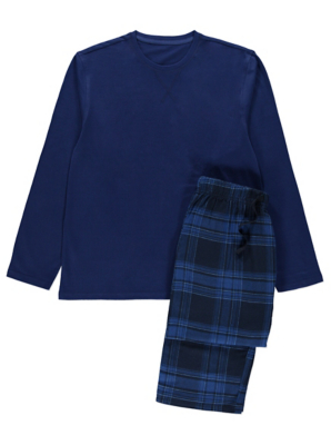 asda mens fleece pyjamas