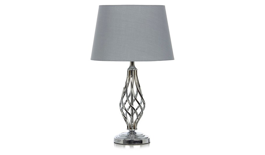 George Home Metal Twist Table Lamp | Home & Garden | George at ASDA