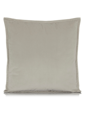 Natural Velvet Cushion 40x40cm Home & Garden at ASDA