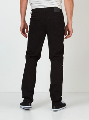Slim Fit Stretch Denim Jeans - Black | Men | George at ASDA