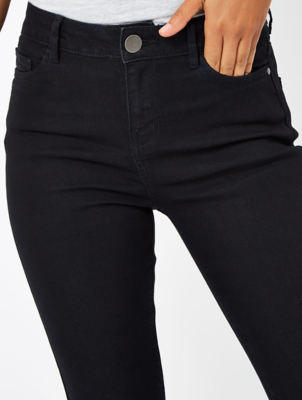 bootcut black trousers womens