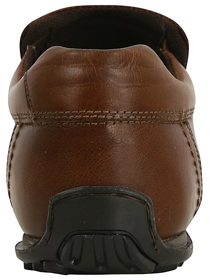 Leather Slip-on Formal Shoes | Men | George at ASDA