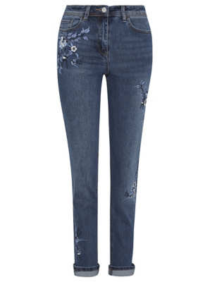 Floral Embroidered Jeans | Women | George at ASDA