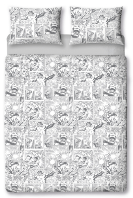 Marvel Comic Duvet Set Home & Garden at ASDA