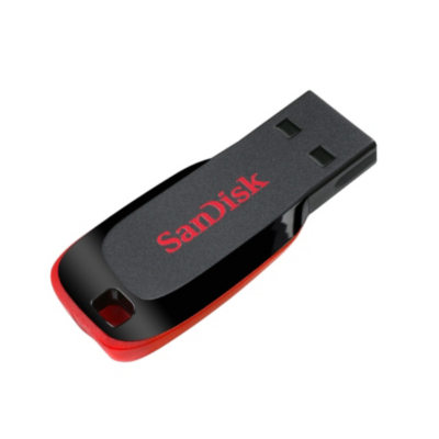 SanDisk Cruzer Blade USB Flash Drive - 4GB,
