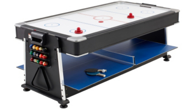 3 in 1 Pool/Air Hockey/Table Tennis Multi Game Table Kids at