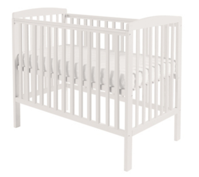 Kinder Valley Kai Cot White Nursery Furniture at ASDA