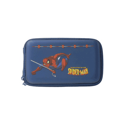 Digital Camera Pouch - Spiderman, Blue