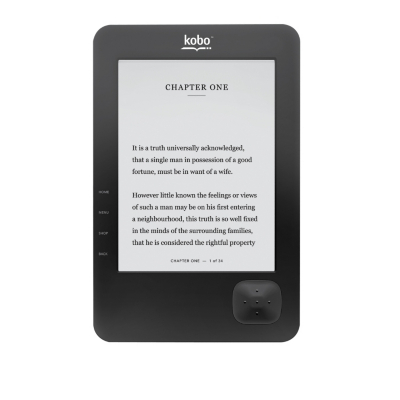 Kobo Wireless eReader - Onyx, Onyx N647B-KBU-B