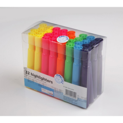 ASDA Highlighters - 32 Pack, Multi HY106600