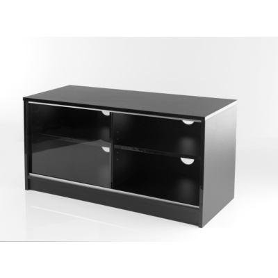 Mirage TV Stand - Up to 42ins - Black, Black
