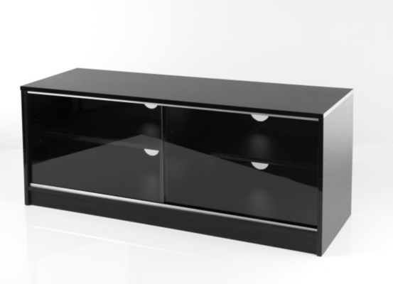 Troy Horizon TV Stand Up to 55ins - Black, Black