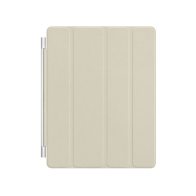 Apple iPad Leather Smart Cover - Cream, Cream