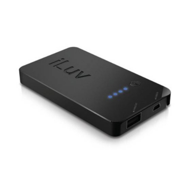 iLuv Mini Portable Backup Recharge Pack, Black