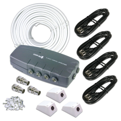 4 Room Digital TV Distribution Kit