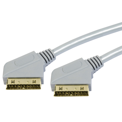 SLX 3m Gold Scart Lead