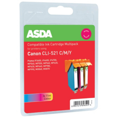 ASDA Asda Canon CLI521 Cmy