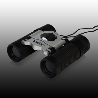Vivitar 8 x 21 Compact Binoculars, Black `BINOS