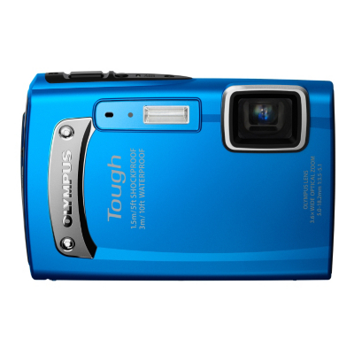 Olympus TG-310 14MP TOUGH Compact Digital Camera - Blue from Asda Direct