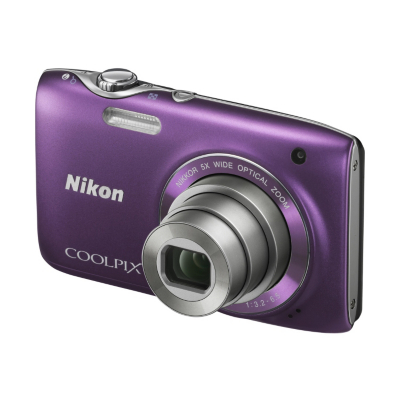 Nikon Coolpix S3100 Digital Camera - Purple from Asda Direct