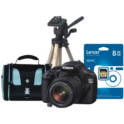 Canon EOS 1100D DSLR 18-55mm Kit inc. Desktop