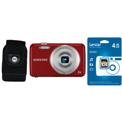 Samsung ES80 Digital Camera Kit inc Case - 4GB