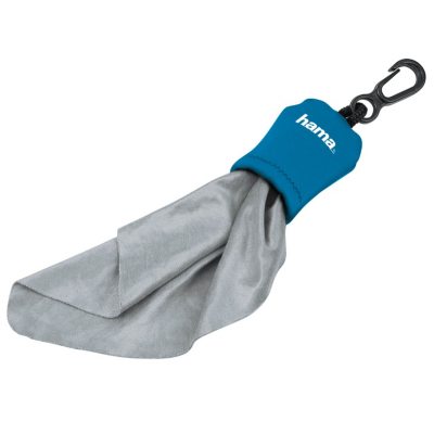 Hama Pocket Micro-Fibre Cleaning Cloth, Grey