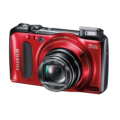 Fuji FinePix F500EXR 16MP Digital Camera -  Red from Asda Direct