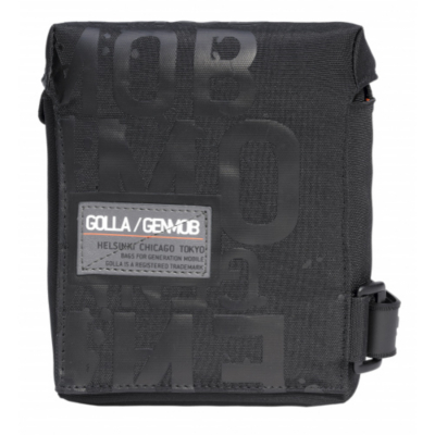 small black camera bag