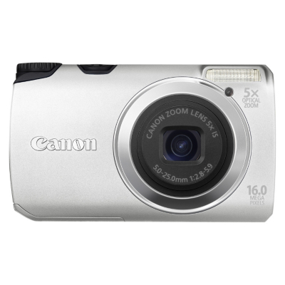Canon PowerShot A3300 Compact Camera - 16MP - Silver