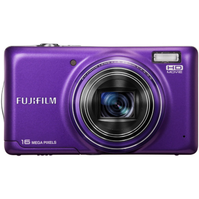 Fuji Film T400 Compact Digital Camera - Purple,