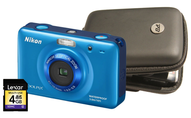 Nikon Coli S30 Blue Camera Kit inc 4Gb SD Card