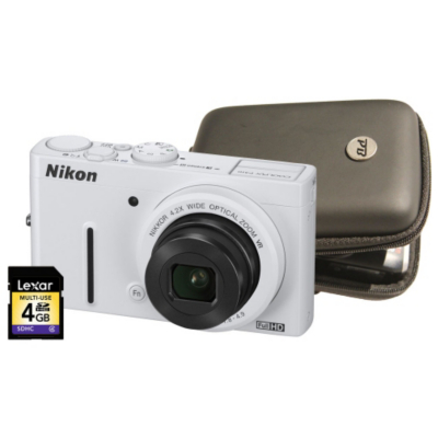 Coolpix P310 White Camera Kit inc Case and