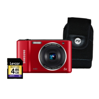 ES90 Red Camera Kit inc 4GB SD Card and