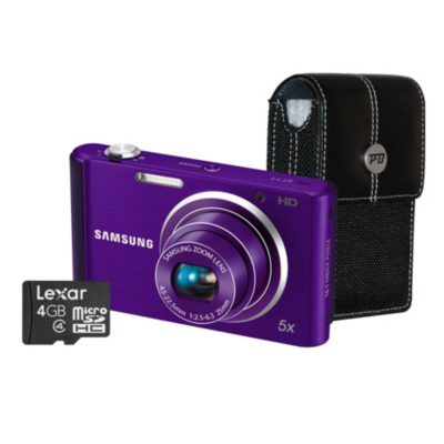 ST77 Purple Camera Kit inc 4Gb Micro SD