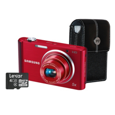 ST77 Red Camera Kit inc 4Gb Micro SD