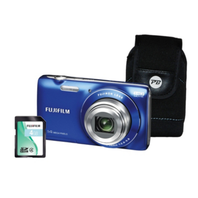 FinePix JZ100 Blue Camera Kit inc 4Gb SD