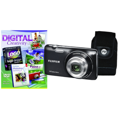 FinePix JZ100 Black Camera Kit inc